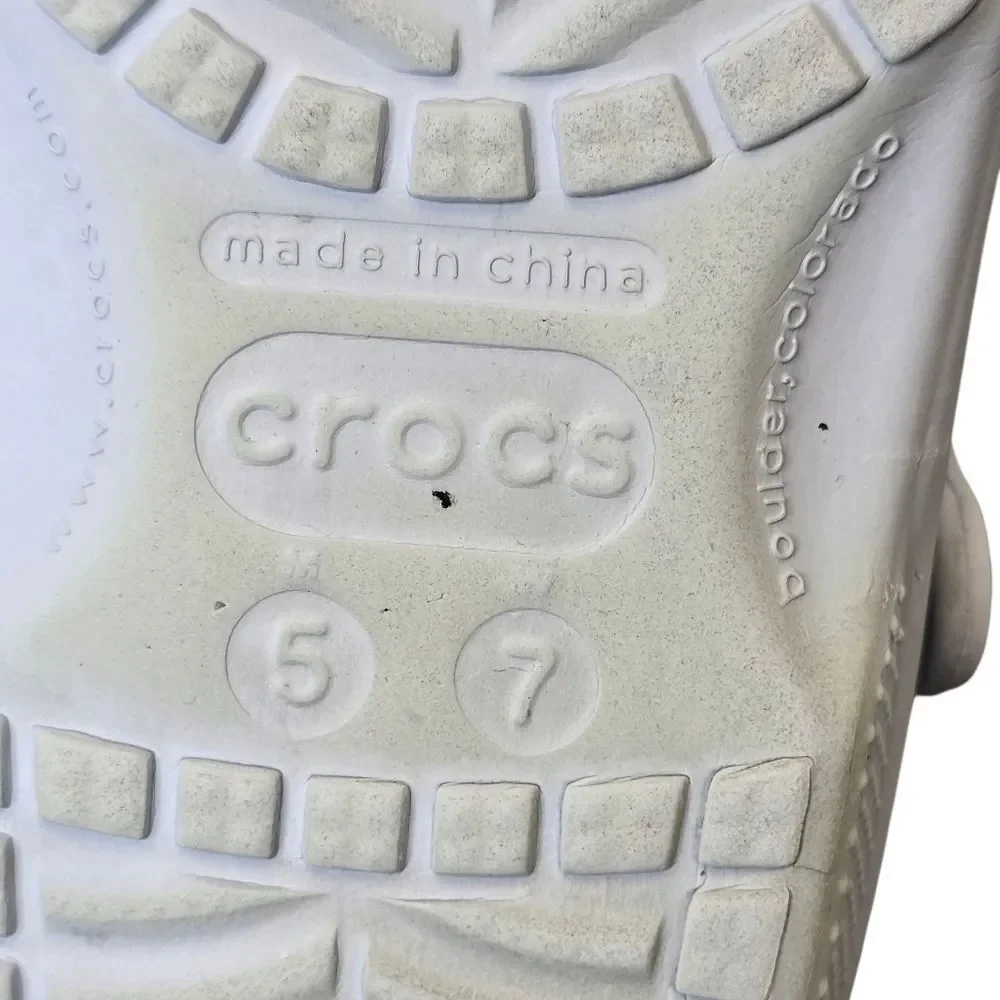 CROCS M 5/W 7 Classic Clog Mineral Blue Sandals